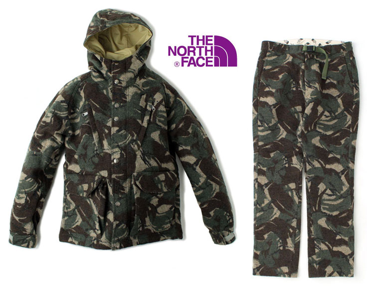 The North Face Purple Label – Camouflage Wool Parka & Pants